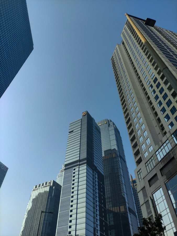 Office towers in Sudirman Central Business District, South Jakarta