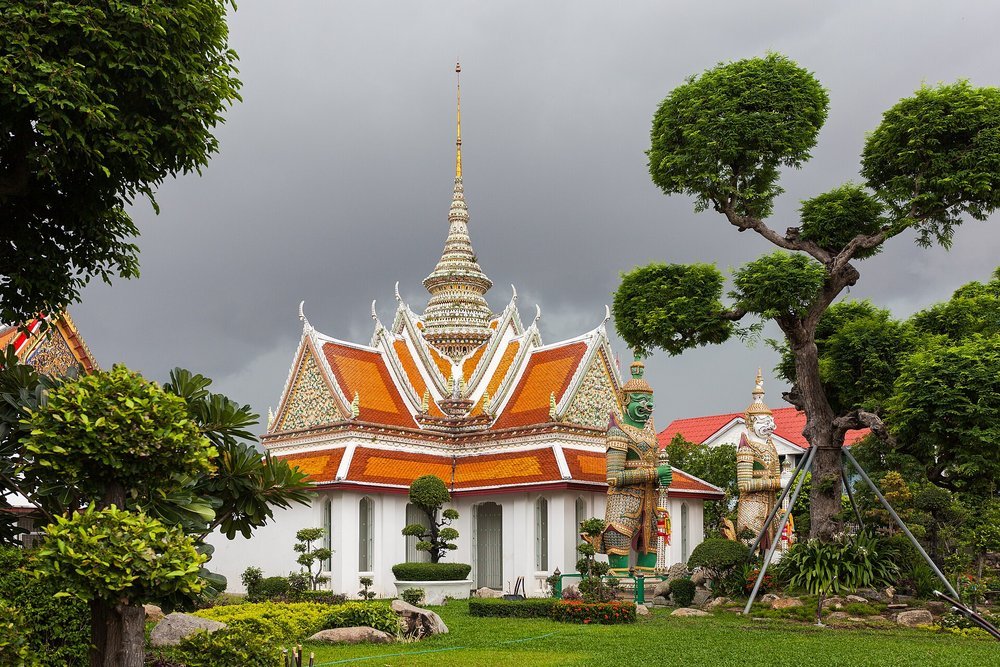This is a photo of a monument in Thailand identified by the ID